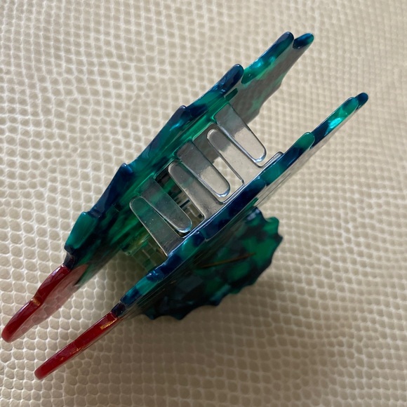 Holiday Holly Berry Hair Clip - Picture 2 of 7